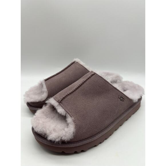 UGG Greenport Slide Sugarplum Purple Suede Slippers 1167610 Women's Size 9 - Picture 9 of 16